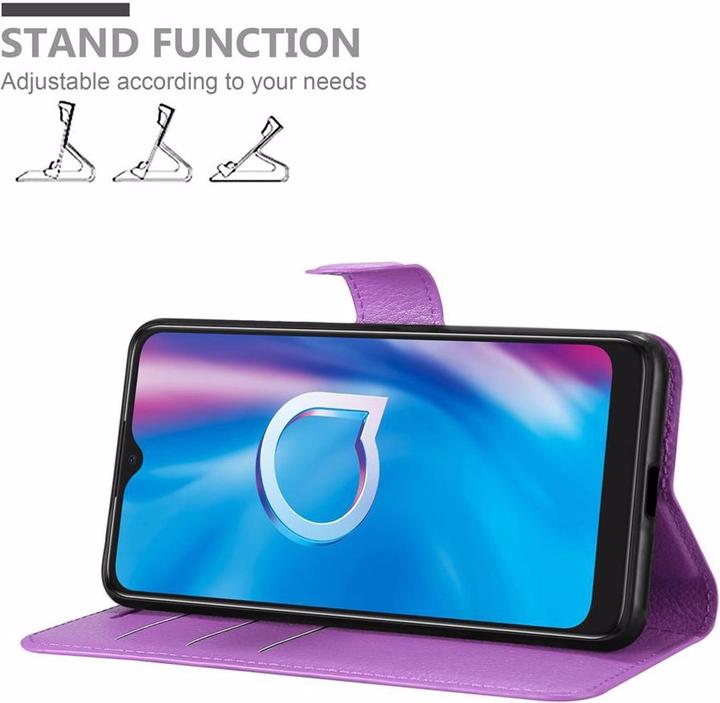 Produktbild Cadorabo Book mit Standfunktion Cover (Alcatel 1S (2020))