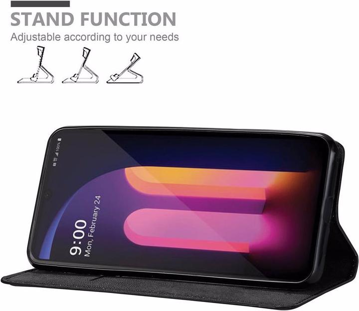 Actual product image Cadorabo Book Invisible Magnet Cover (LG V60 ThinQ 5G)
