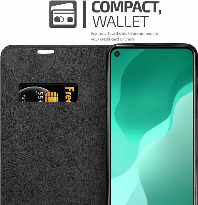 Actual product image Cadorabo Book Invisible Magnet Cover (Huawei Nova 7 SE)