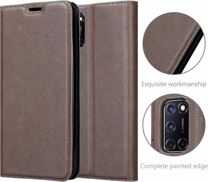Actual product image Cadorabo Book Invisible Magnet Cover (Oppo A72)