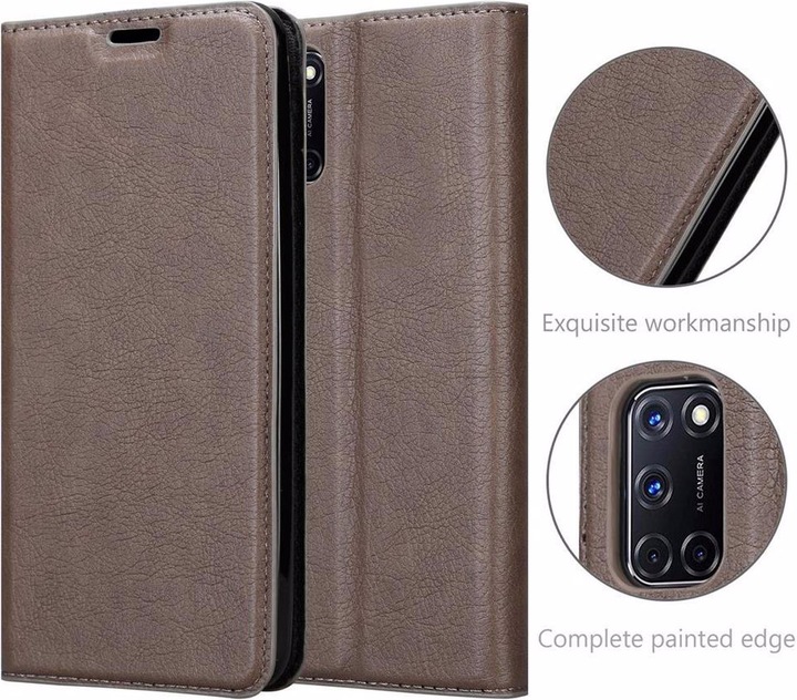 Actual product image Cadorabo Book Invisible Magnet Cover (Oppo A72)