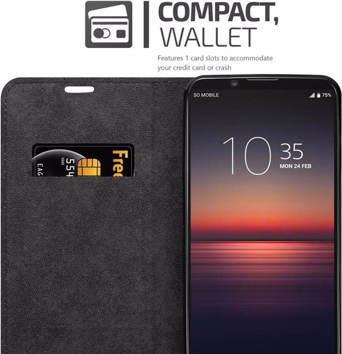Image du produit Cadorabo Book Couverture magnétique invisible (Sony Xperia 1 II)