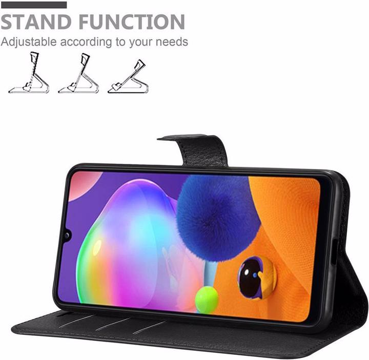 Actual product image Cadorabo Book with stand function cover (Samsung Galaxy A31)