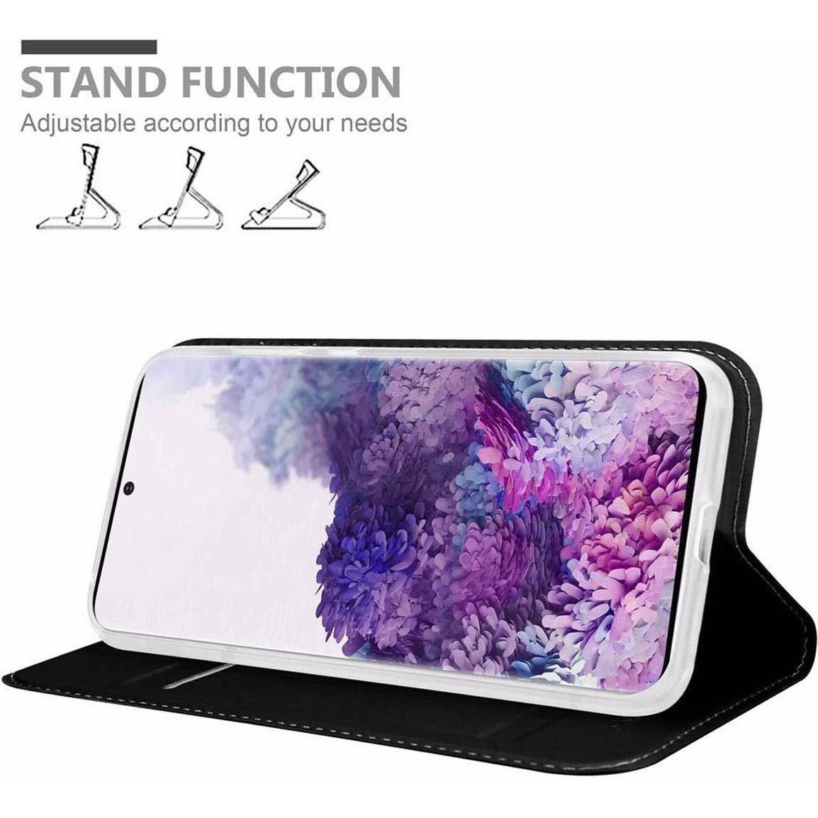Thumbnail - Cadorabo Book Classy Style Cover (Samsung Galaxy S20), Smartphone Hülle, Schwarz