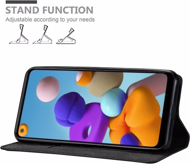 Immagine prodotto Cadorabo Copertina magnetica invisibile del libro (Samsung Galaxy A21)