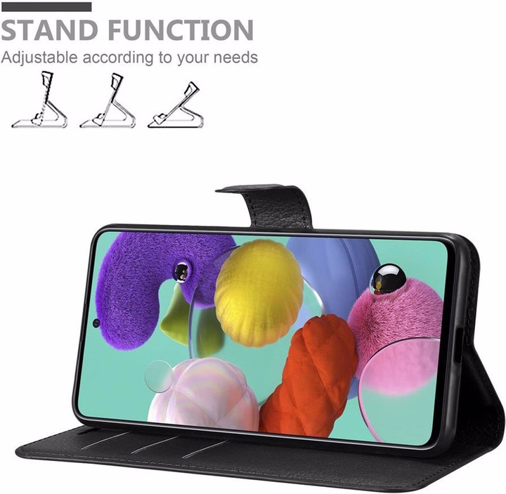 Produktbild Cadorabo Book mit Standfunktion Cover (Samsung Galaxy A51 5G)