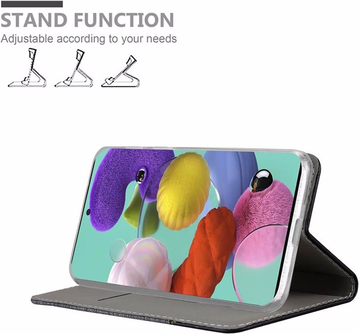 Produktbild Cadorabo Book Jeans Optik Cover (Samsung Galaxy A51 5G)