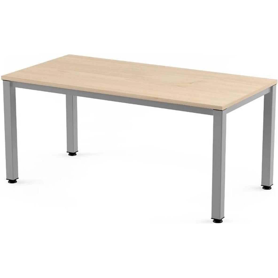 Rocada, Schreibtisch, Schreibtisch Executive BxTxH 120x80x73cm Gestell grau Platte Melamin buche (120 x 80 x 73 cm)