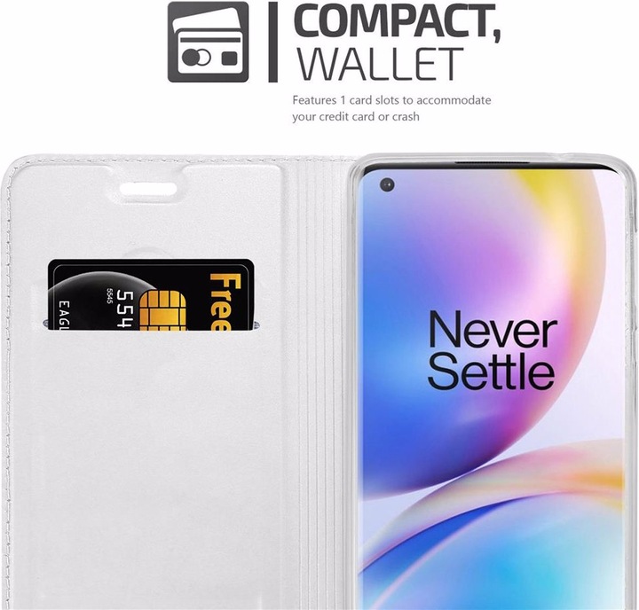 Actual product image Cadorabo Book Classy Style Cover (OnePlus 8 Pro)