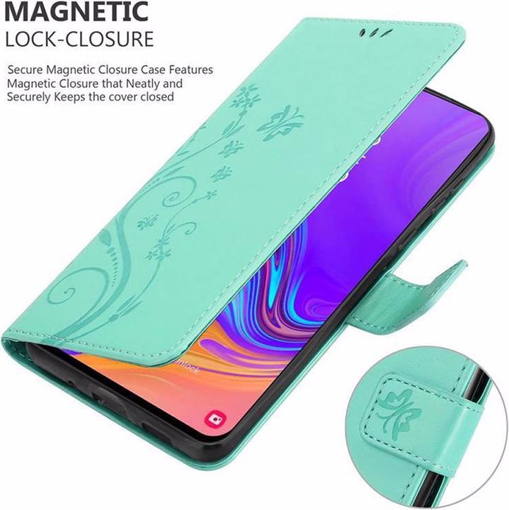 Image du produit Cadorabo Couverture du livre de fleurs (Samsung Galaxy A8s)