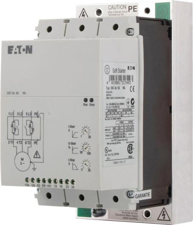 Produktbild Eaton Softstarter, 81 A, 200-480 V AC, Us= 134937