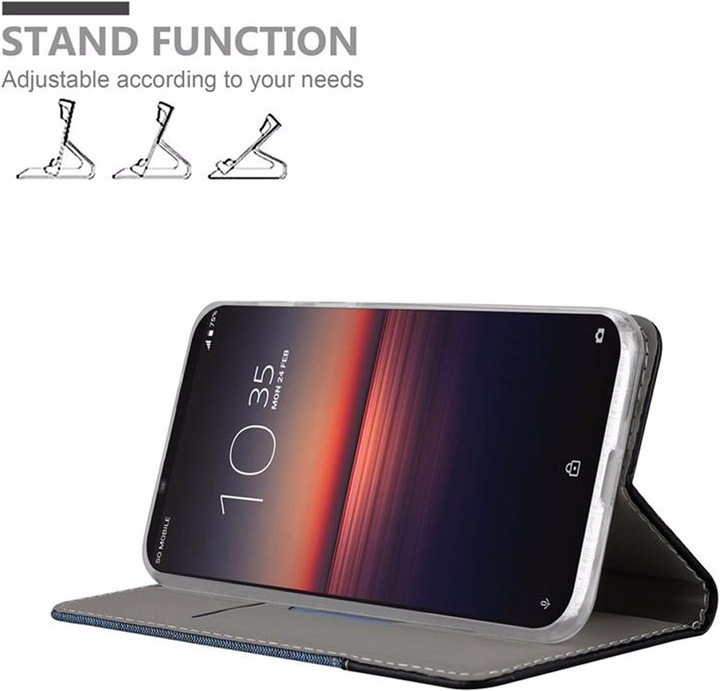 Image du produit Cadorabo Couverture look jeans Book (Sony Xperia 1 II)