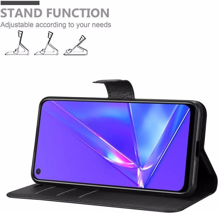 Actual product image Cadorabo Book with stand function cover (Oppo A72)