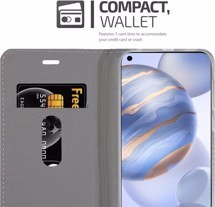 Produktbild Cadorabo Book Jeans Optik Cover (LG K30)