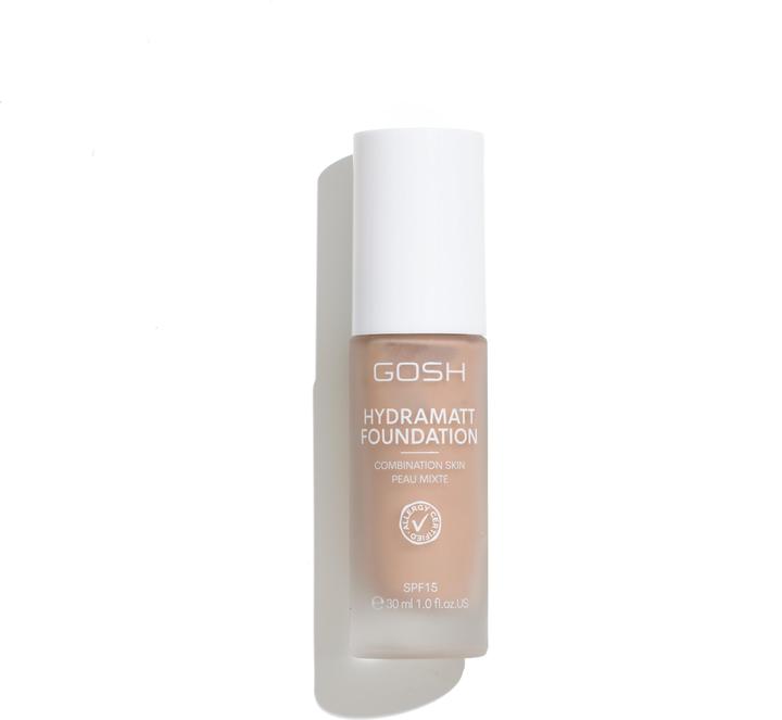 Produktbild Copenhagen GOSH - Hydramatt Foundation Medium 008R 30 ml (Medium Red, Medium rot)