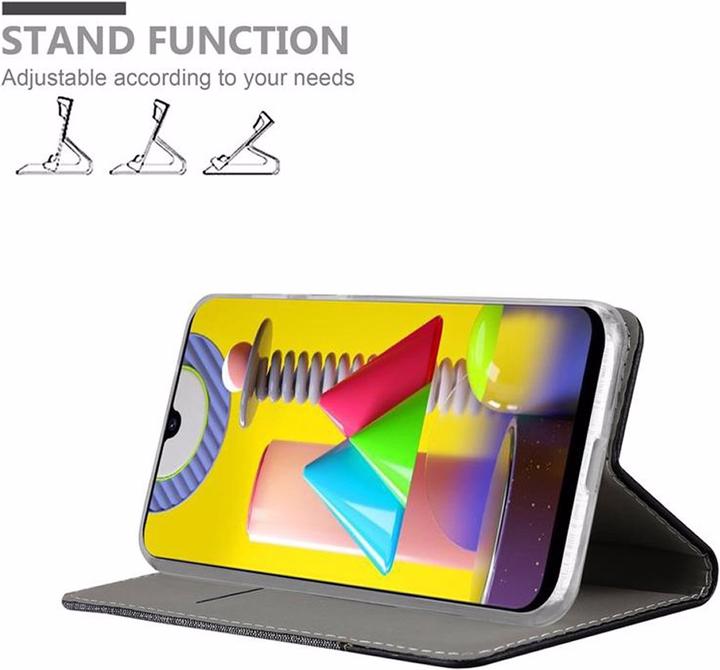 Produktbild Cadorabo Book Jeans Optik Cover (Samsung Galaxy M31)