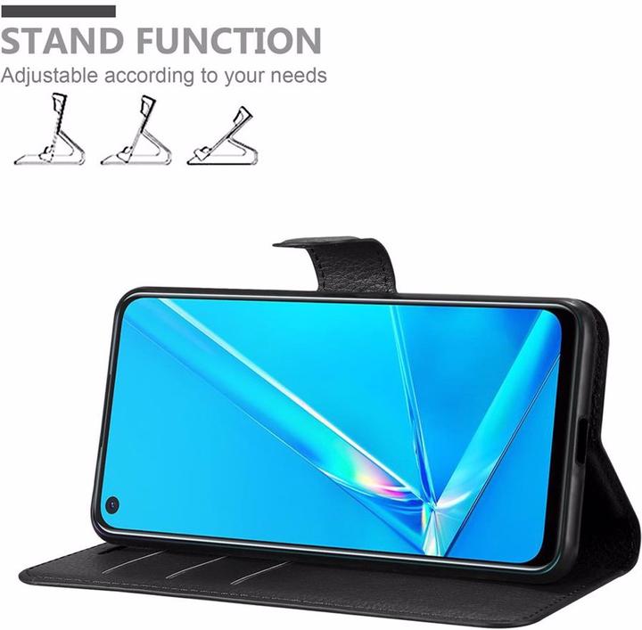 Produktbild Cadorabo Book mit Standfunktion Cover (Oppo A92)