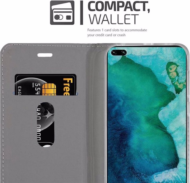 Produktbild Cadorabo Book Jeans Optik Cover (Honor View 30 Pro)