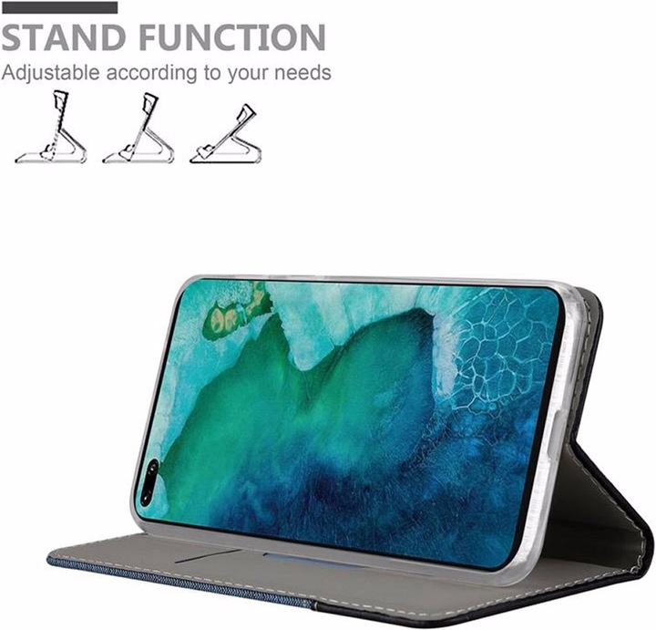 Image du produit Cadorabo Couverture look jeans Book (Honor View 30 Pro)