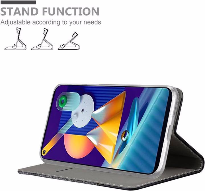 Image du produit Cadorabo Couverture look jeans Book (Samsung Galaxy A11, Samsung Galaxy M11)