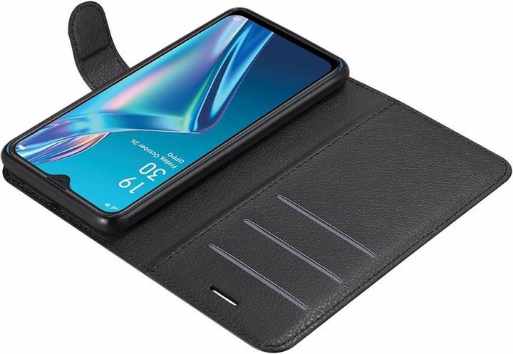 Actual product image Cadorabo Book with stand function cover (Oppo A12)