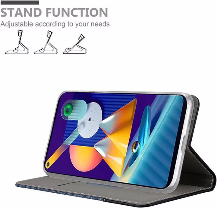 Image du produit Cadorabo Couverture look jeans Book (Samsung Galaxy A11, Samsung Galaxy M11)