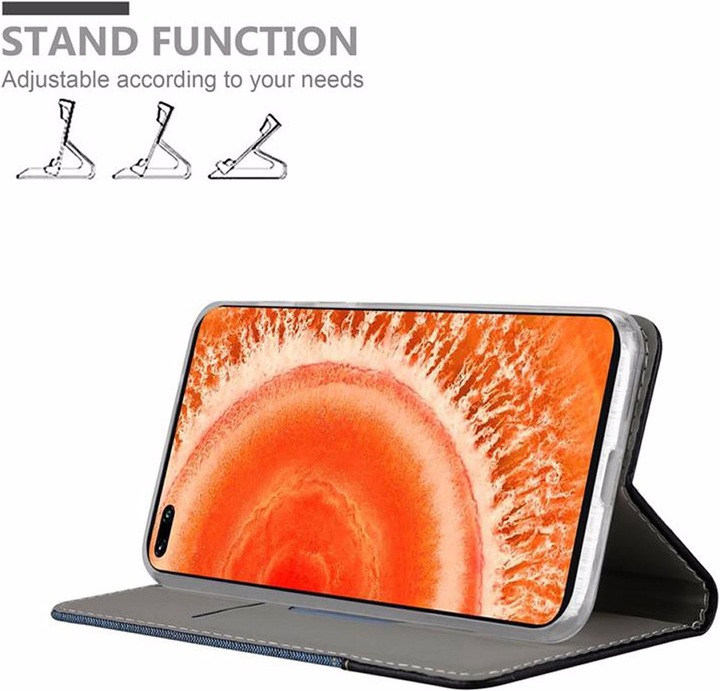 Produktbild Cadorabo Book Jeans Optik Cover (Honor View 30)