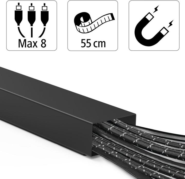 Actual product image Hama Cable duct (Duct, 55 cm)