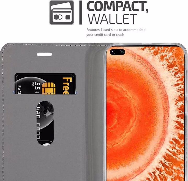 Produktbild Cadorabo Book Jeans Optik Cover (Honor View 30)
