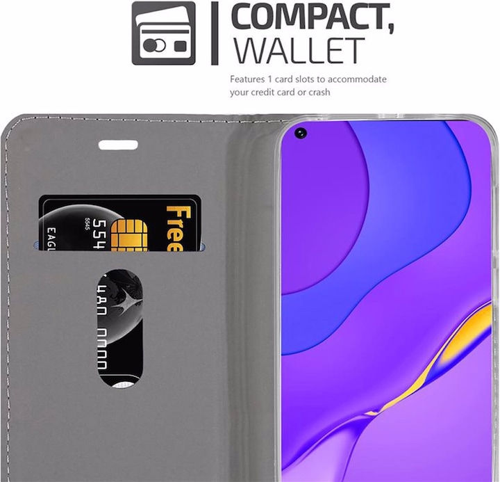 Produktbild Cadorabo Book Jeans Optik Cover (Huawei Nova 7 5G)