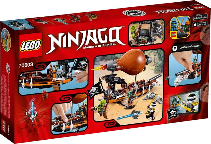 Produktbild LEGO Ninjago Kommando-Zeppelin (70603, LEGO Ninjago)