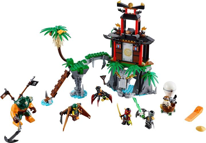 Produktbild LEGO Schwarze Witwen-Insel (70604, LEGO Ninjago)