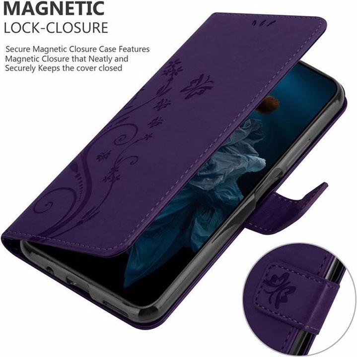 Actual product image Cadorabo Flower Book Cover (Honor 20 Pro)