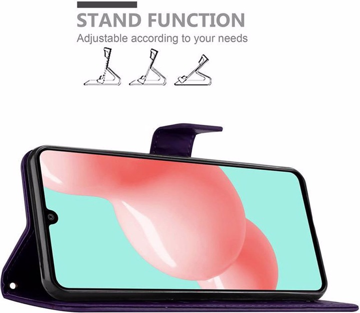 Produktbild Cadorabo Flower Book Cover (Samsung Galaxy A41)