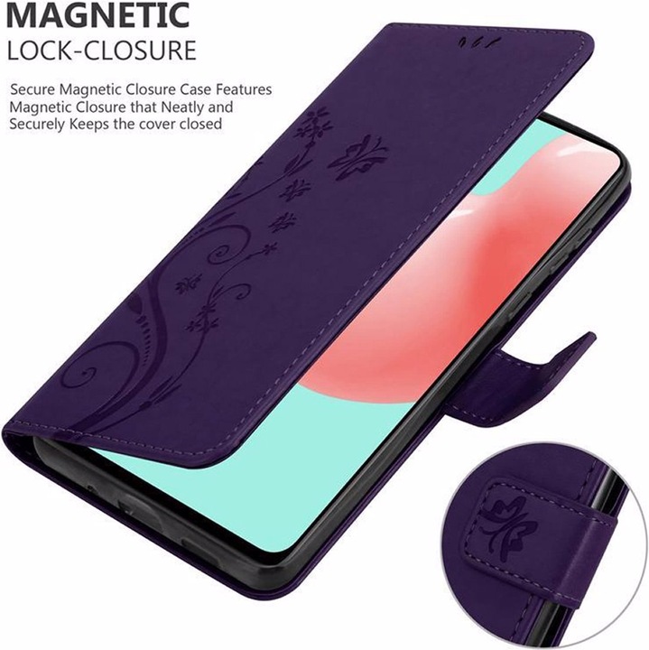 Produktbild Cadorabo Flower Book Cover (Samsung Galaxy A41)