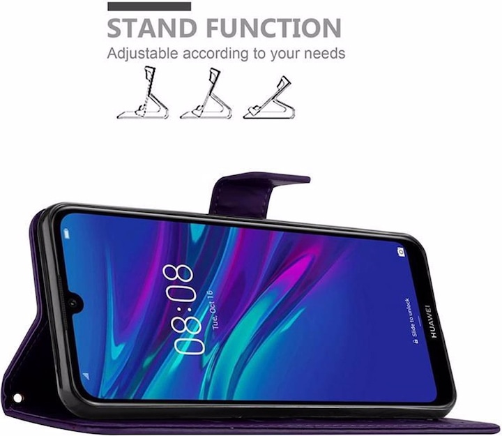 Immagine prodotto Cadorabo Copertina del libro di fiori (Huawei Y6 (2019))