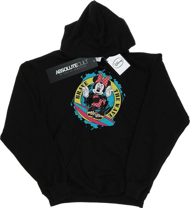 Immagine prodotto Disney Minnie Mouse Brave The Wave Felpa con Cappuccio Donna (S)