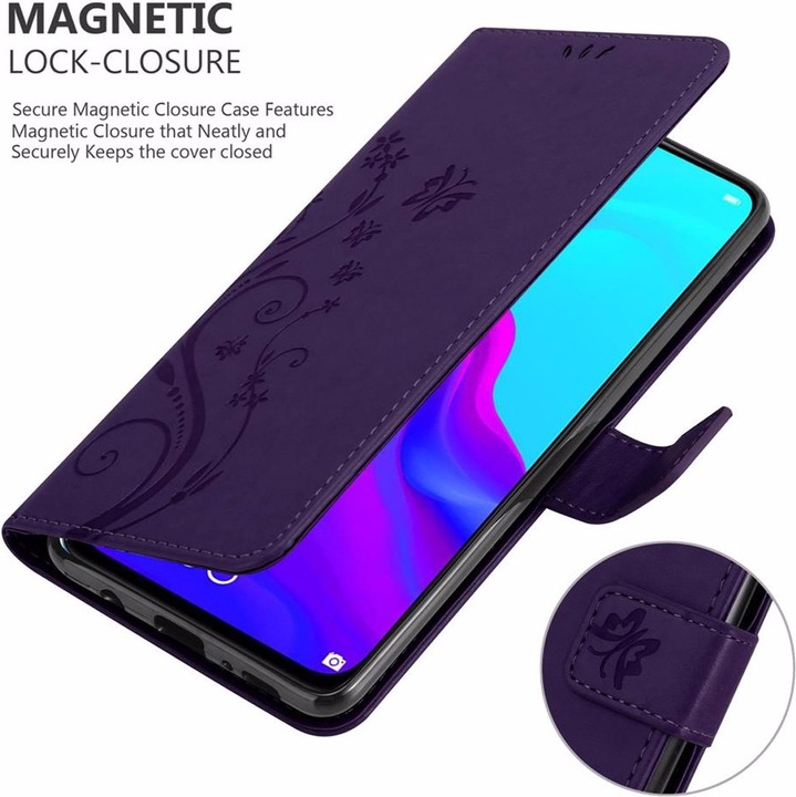 Produktbild Cadorabo Flower Book Cover (Huawei Nova 4)