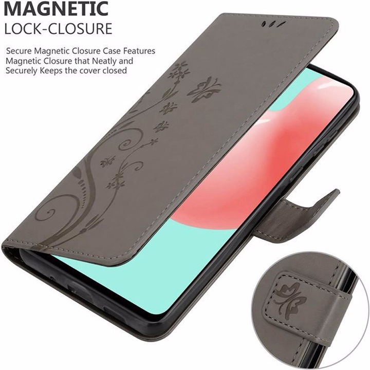 Produktbild Cadorabo Flower Book Cover (Samsung Galaxy A41)