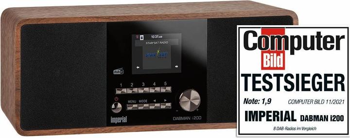 Produktbild Imperial Dabman i200 (DAB+, Internetradio, WLAN)