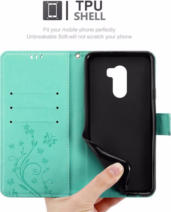 Produktbild Cadorabo Flower Book Cover (Xiaomi Pocophone F1)
