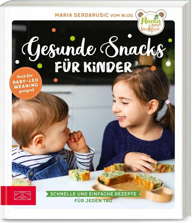 Immagine prodotto Gesunde Snacks für Kinder (Tedesco, Maria Serdarusic, 2023)