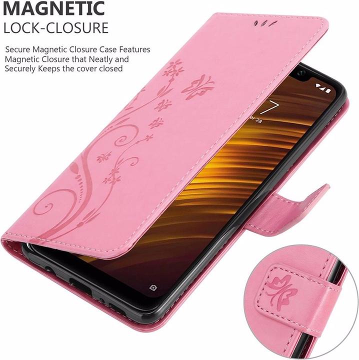 Immagine prodotto Cadorabo Copertina del libro di fiori (Xiaomi Pocophone F1)