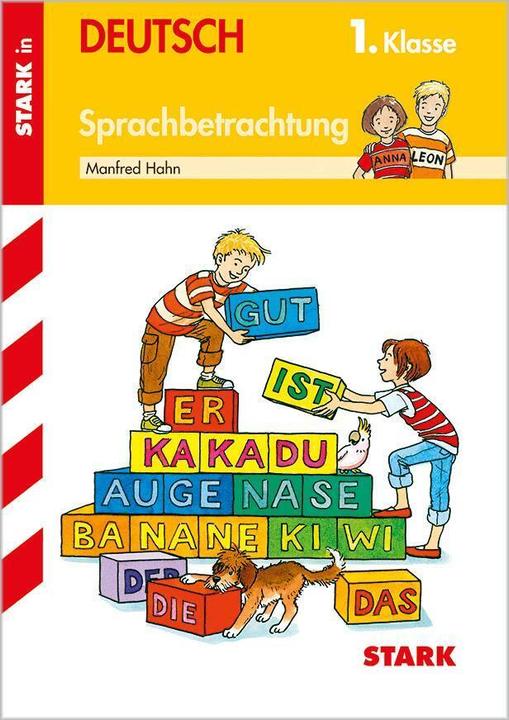 Produktbild Sprachbetrachtung 1. Klasse (Deutsch, Manfred Hahn)