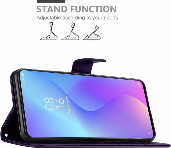 Actual product image Cadorabo Flower Book Cover (Xiaomi Redmi K20)
