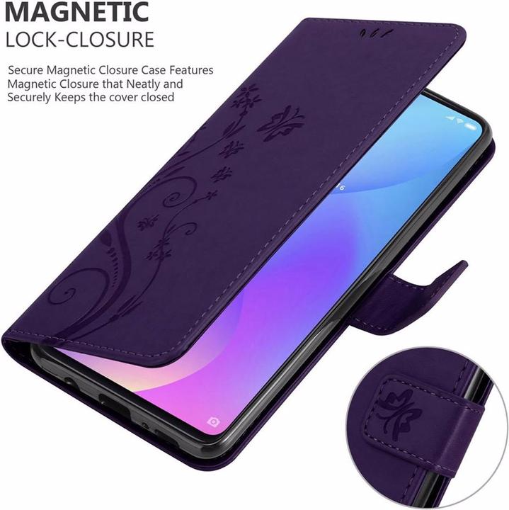 Actual product image Cadorabo Flower Book Cover (Xiaomi Redmi K20)