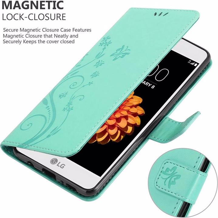 Image du produit Cadorabo Couverture du livre de fleurs (LG K7)