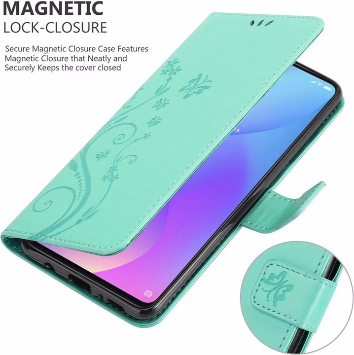 Actual product image Cadorabo Flower Book Cover (Xiaomi Redmi K20)
