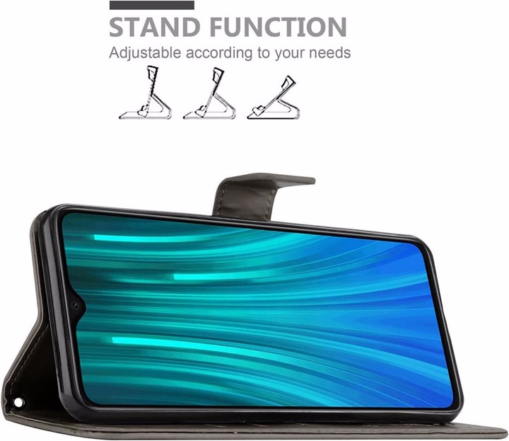 Produktbild Cadorabo Flower Book Cover (Xiaomi Redmi Note 8 Pro)
