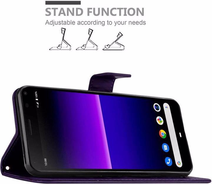 Actual product image Cadorabo Flower Book Cover (Sony Xperia 8)